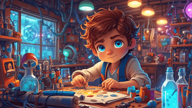 Bedtime stories for kids Jax's Inventive Triumph short stories header