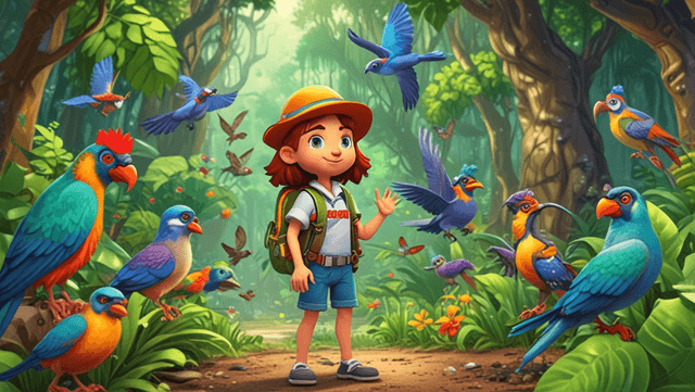 Bedtime stories for kids Eva's Jungle Treasure Quest short stories header