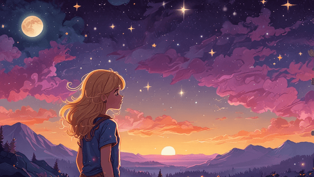 Bedtime stories for kids Astrid's Shining Journey: A Tale of Self-Discovery and Light short stories header