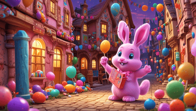 Bedtime stories for kids Piruli y la Gema Mágica: Una Aventura Dulce short stories header