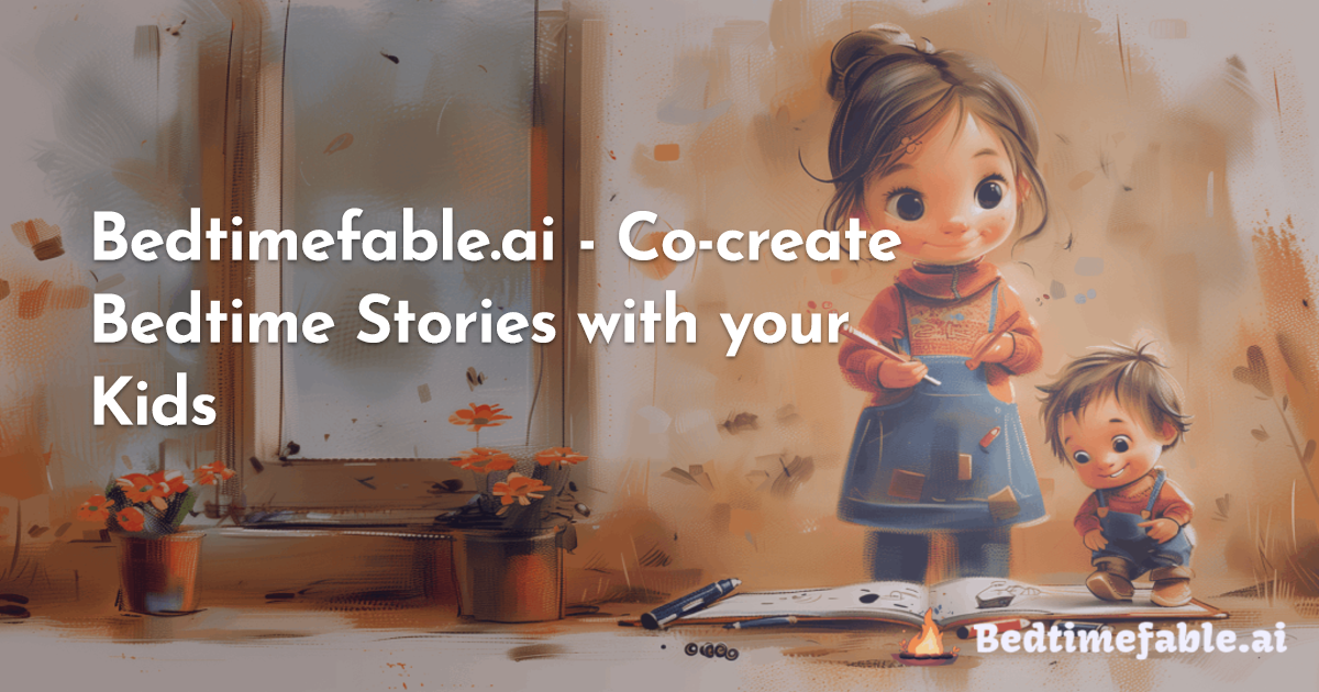Bedtimefable.ai - Co-create Bedtime Stories with your Kids